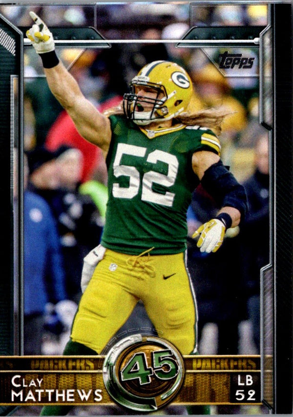 2015 Topps Clay Matthews #390