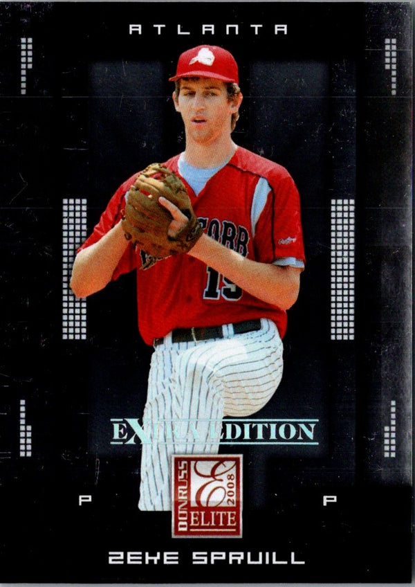 2008 Donruss Elite Extra Edition Zeke Spruill #100