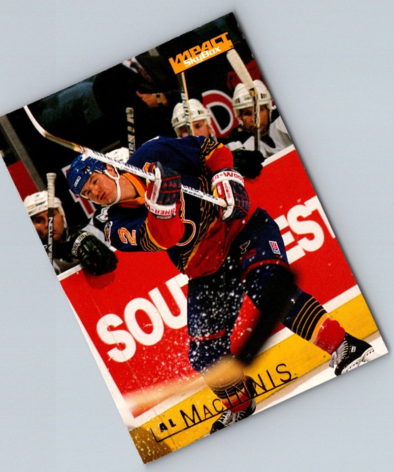 1995 SkyBox Impact Al MacInnis