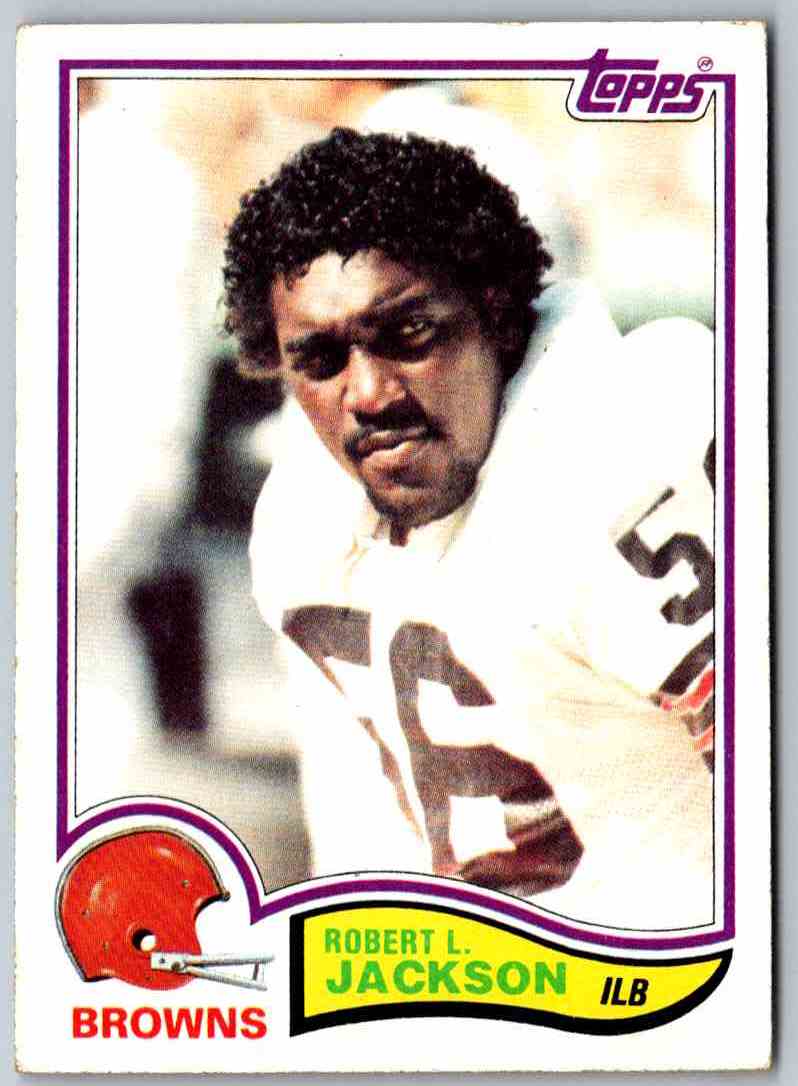 1982 Topps Robert L. Jackson