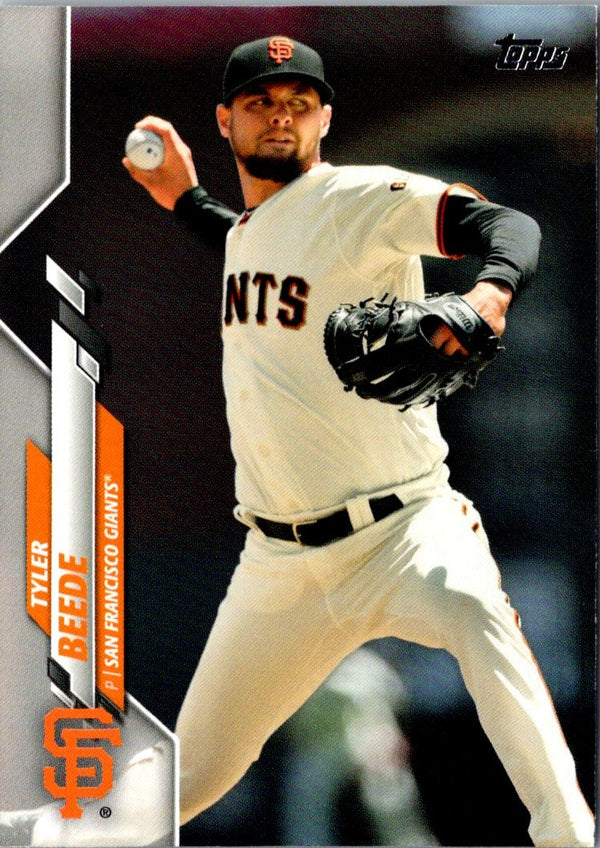 2020 Topps San Francisco Giants Tyler Beede #SF-14