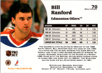 1991 Pro Set Bill Ranford #70