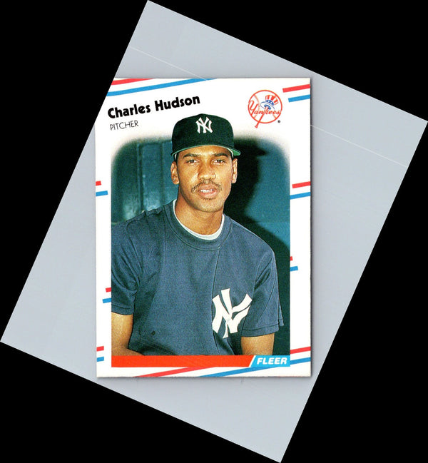 1988 Fleer Charles Hudson #210