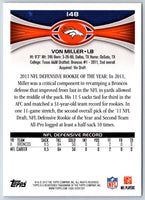 2012 Topps Von Miller #148
