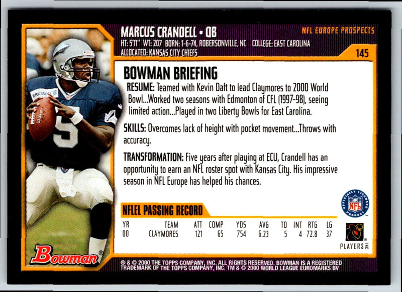 2000 Bowman Marcus Crandell