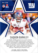 2020 Panini Rookies & Stars Saquon Barkley
