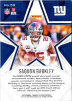2020 Panini Rookies & Stars Saquon Barkley #53
