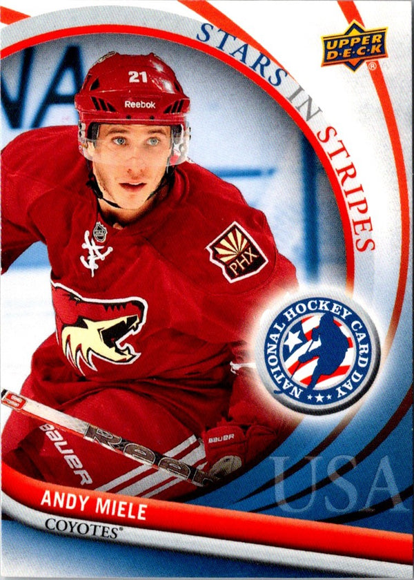 2011 Upper Deck National Hockey Card Day USA Andy Miele #11