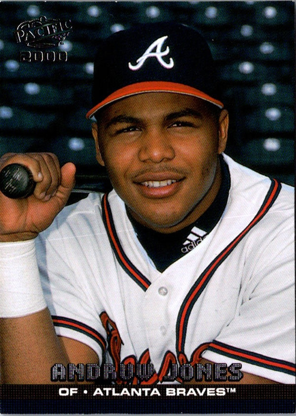 2000 Pacific Andruw Jones #37B
