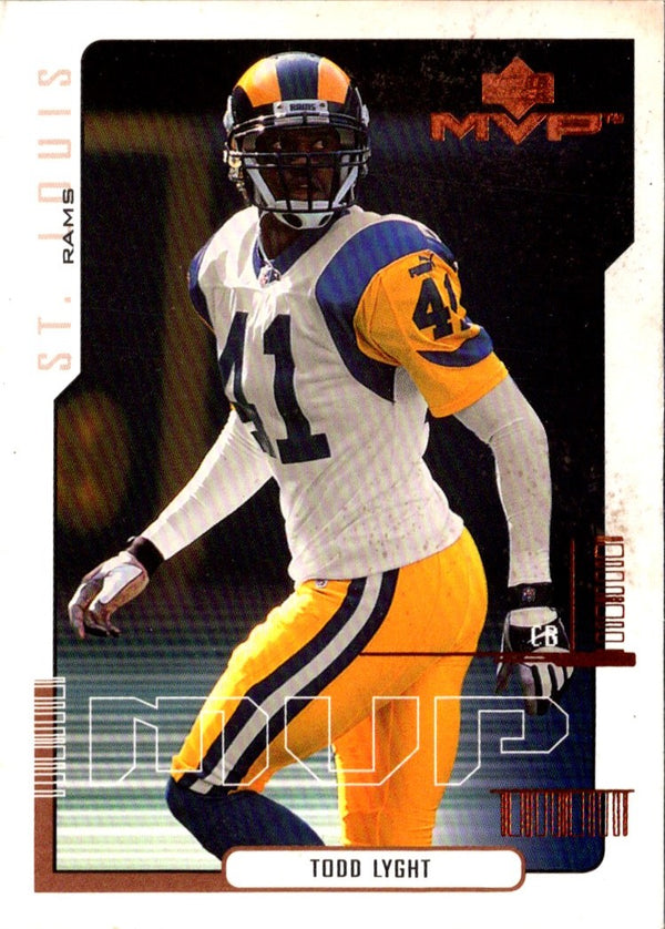 2000 Upper Deck MVP Todd Lyght #144