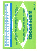 1989 Topps Hills Team MVP's Wade Boggs