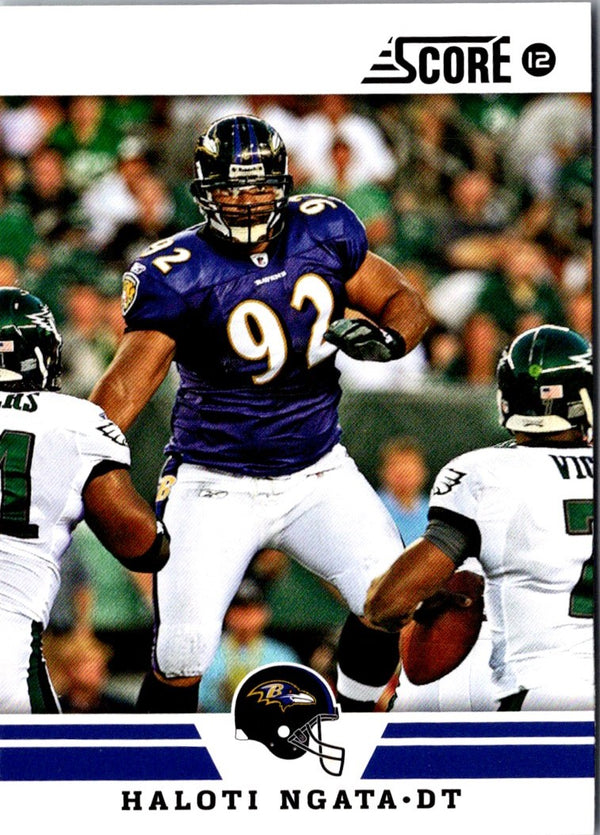 2012 Score Haloti Ngata #162