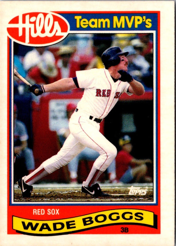 1989 Topps Hills Team MVP's Wade Boggs #2