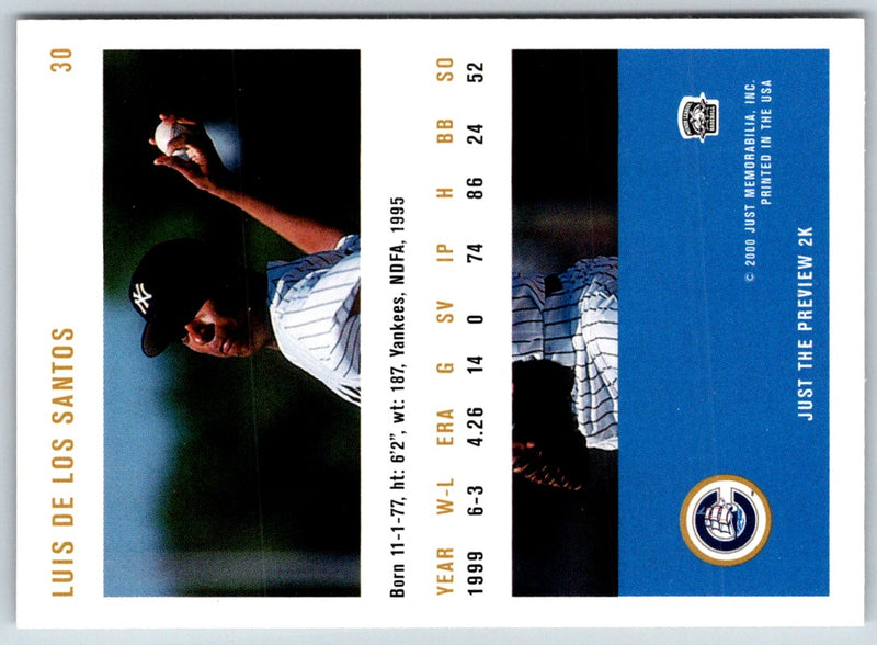 2000 Just Gold Luis De Los Santos