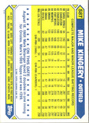 1987 Topps Traded Mike Kingery