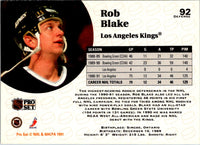 1991 Pro Set Rob Blake #92