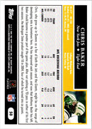 2005 Topps Chris Baker