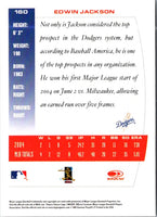 2005 Donruss Team Heroes Edwin Jackson #160