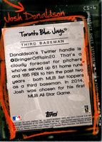 2015 Stadium Club Contact Sheet Josh Donaldson #CS-6