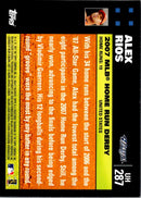 2007 Topps Updates & Highlights Alex Rios