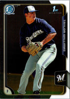 2015 Bowman Chrome Prospects Taylor Williams #BCP115