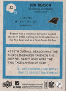2009 Upper Deck Jon Beason