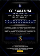2013 Pinnacle CC Sabathia