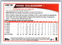 2013 Topps Update Ross Ohlendorf #US18