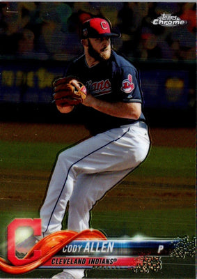 2018 Topps Chrome Cody Allen #161