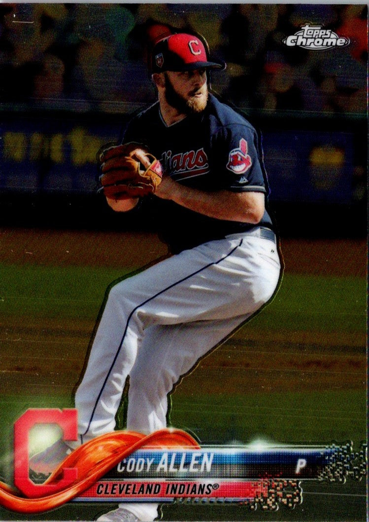 2018 Topps Chrome Cody Allen