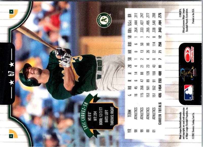 2002 Donruss Eric Chavez