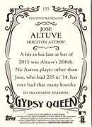 2016 Topps Gypsy Queen Jose Altuve