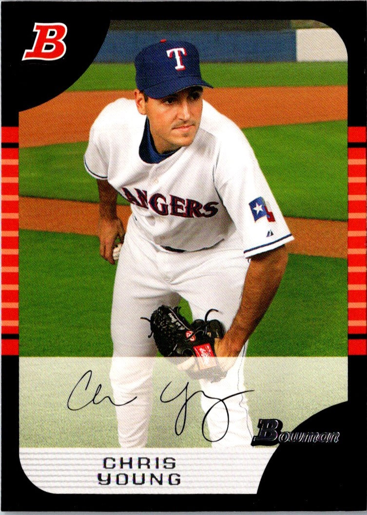 2005 Bowman Chrome Draft Picks & Prospects Chris Young