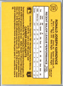 1987 Donruss Opening Day Ron Karkovice