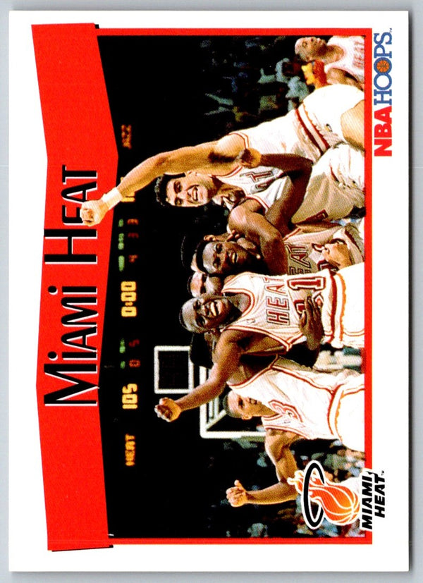 1990 Hoops Team Night Miami Heat Rony Seikaly #NNO