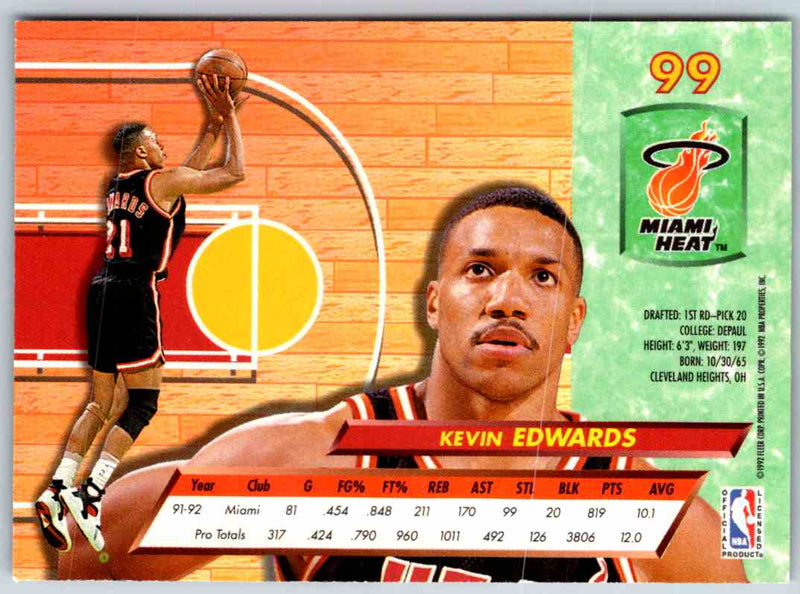 1992 Fleer Ultra Kevin Edwards