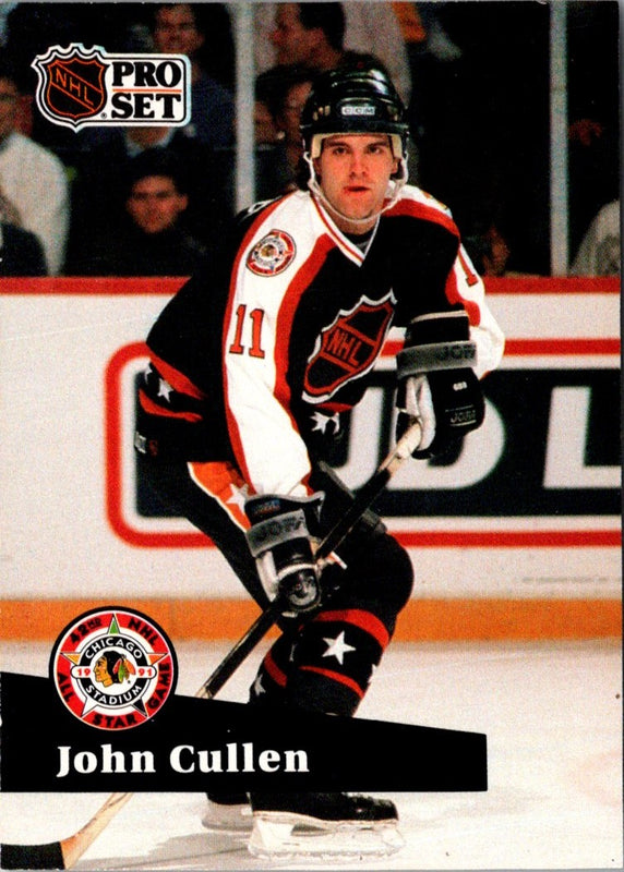 1991 Pro Set French John Cullen #302