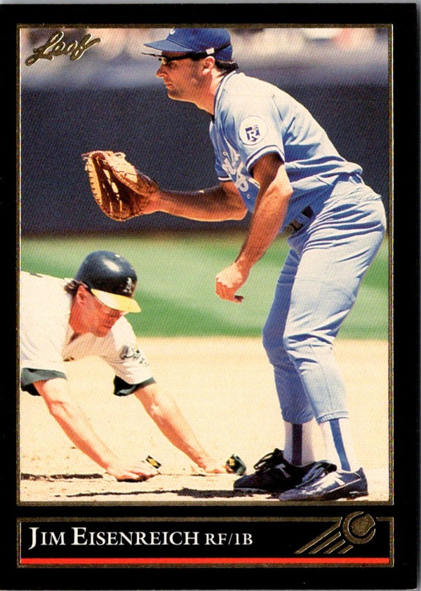 1992 Leaf Black Gold Jim Eisenreich #295