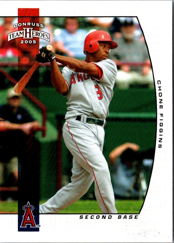 2005 Donruss Team Heroes Chone Figgins #5