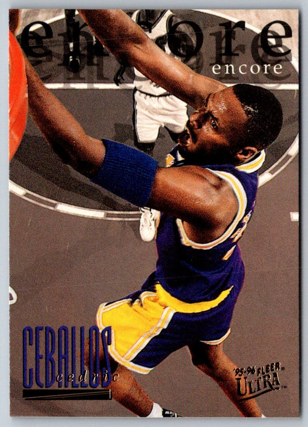 1995 Ultra Cedric Ceballos #304