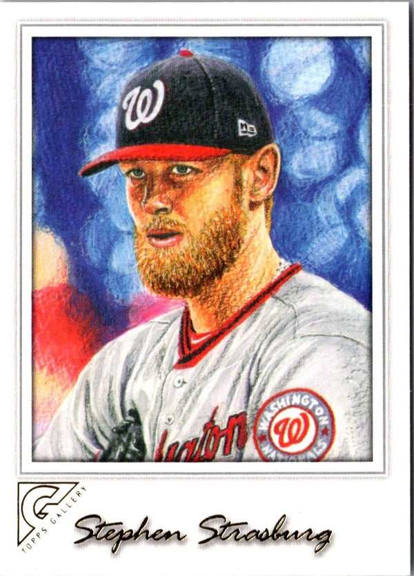 2017 Topps Gallery Stephen Strasburg #75