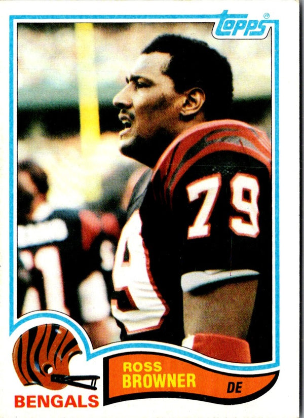 1982 Topps Ross Browner #43