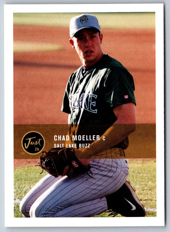 2000 Just Chad Moeller #163