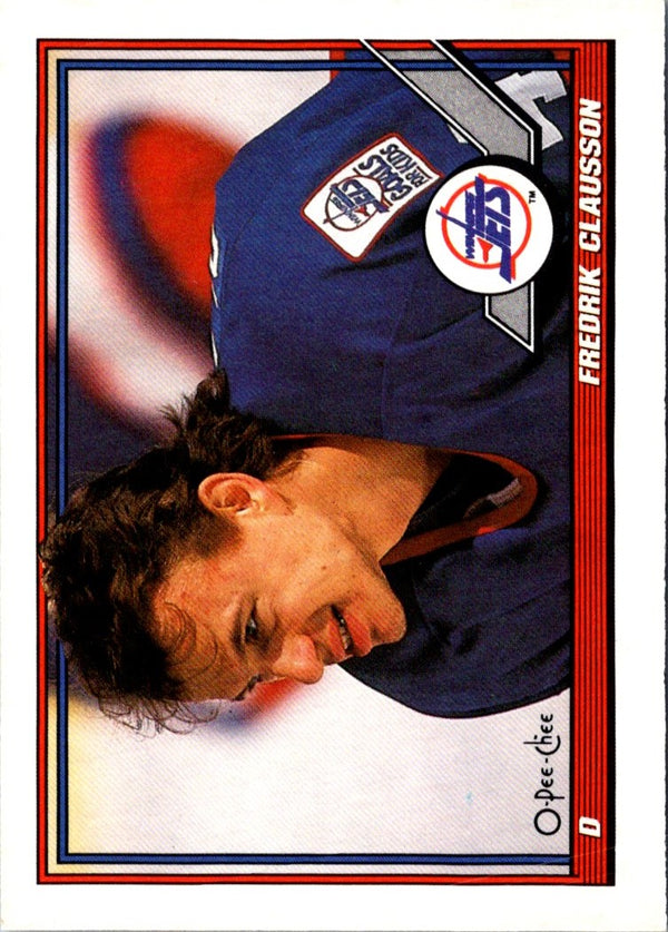 1991 O-Pee-Chee Fredrik Olausson #45