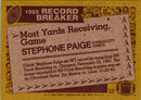 1986 Topps Stephone Paige