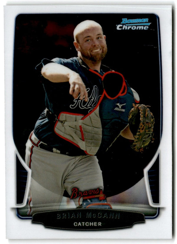 2013 Bowman Chrome Brian McCann #214