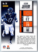 2016 Contenders Alshon Jeffery #28