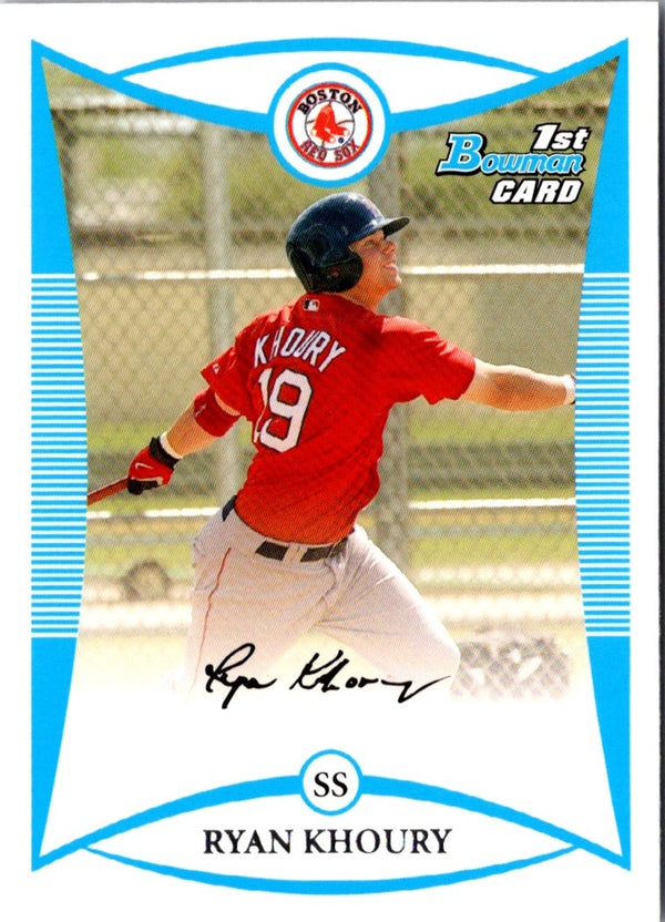 2008 Bowman Prospects Ryan Khoury #BP36