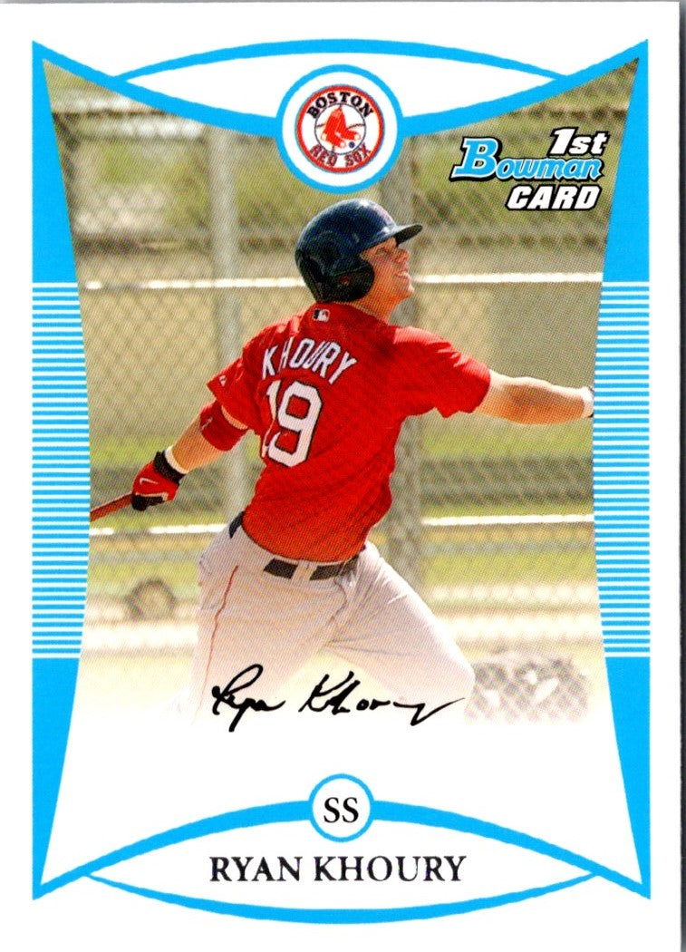 2008 Bowman Prospects Ryan Khoury