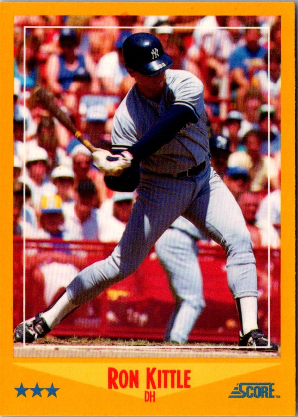 1988 Score Ron Kittle #449